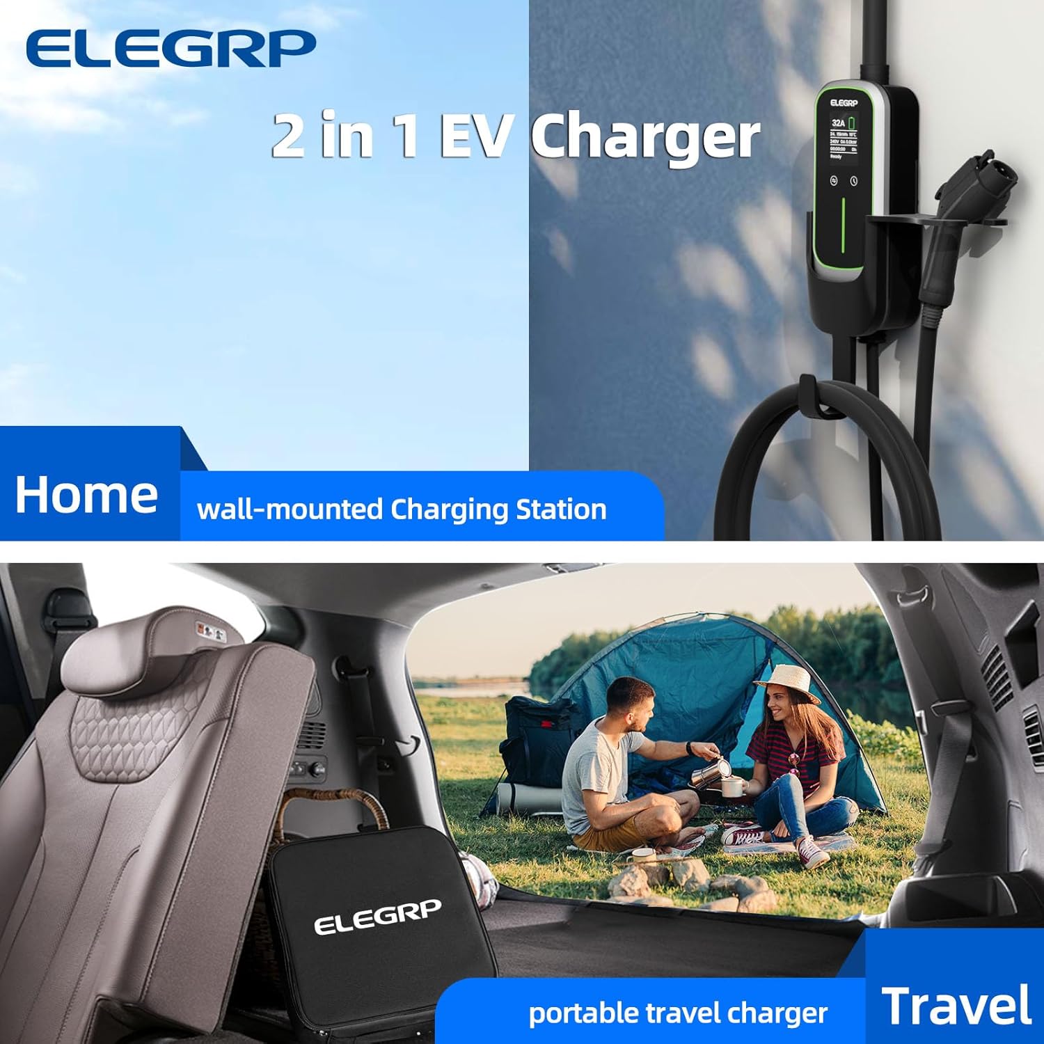 ELEGRP Chargeur portable pour  - Home Ev Charger avis et prix