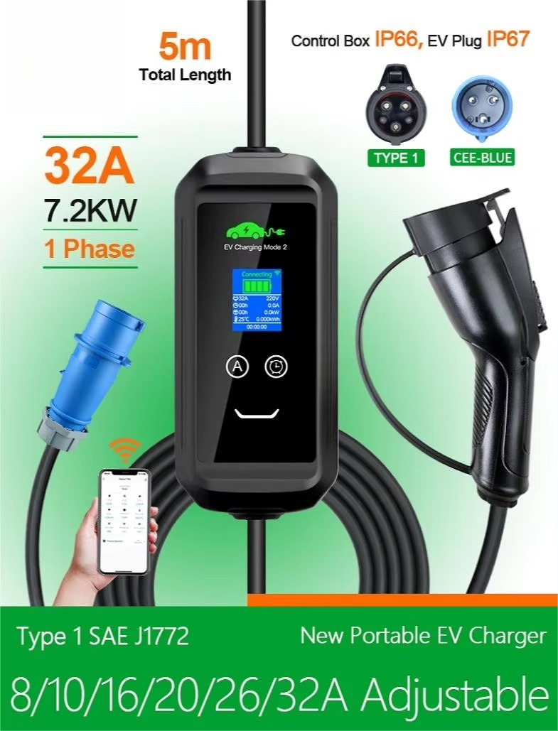 Chargeur EV portable AC person - Ev Charger avis et prix