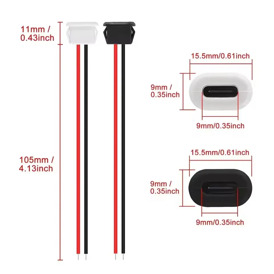 Connecteur femelle de type C,  - Type 2 Charger avis et prix